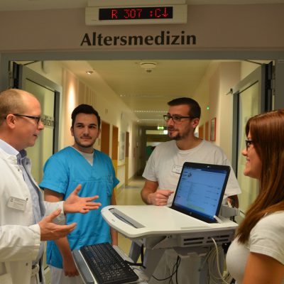 Besprechung in der Altersmedizin